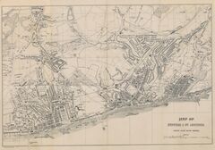 1888 Map of Hastings & St Leonards